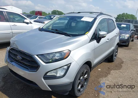 2018 Ford Ecosport Ses z USA, uszkodzony, nr VIN MAJ6P1CL1JC182427